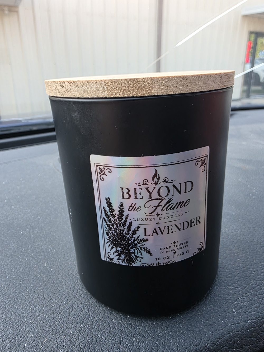 Lavender Luxury Candle - Black